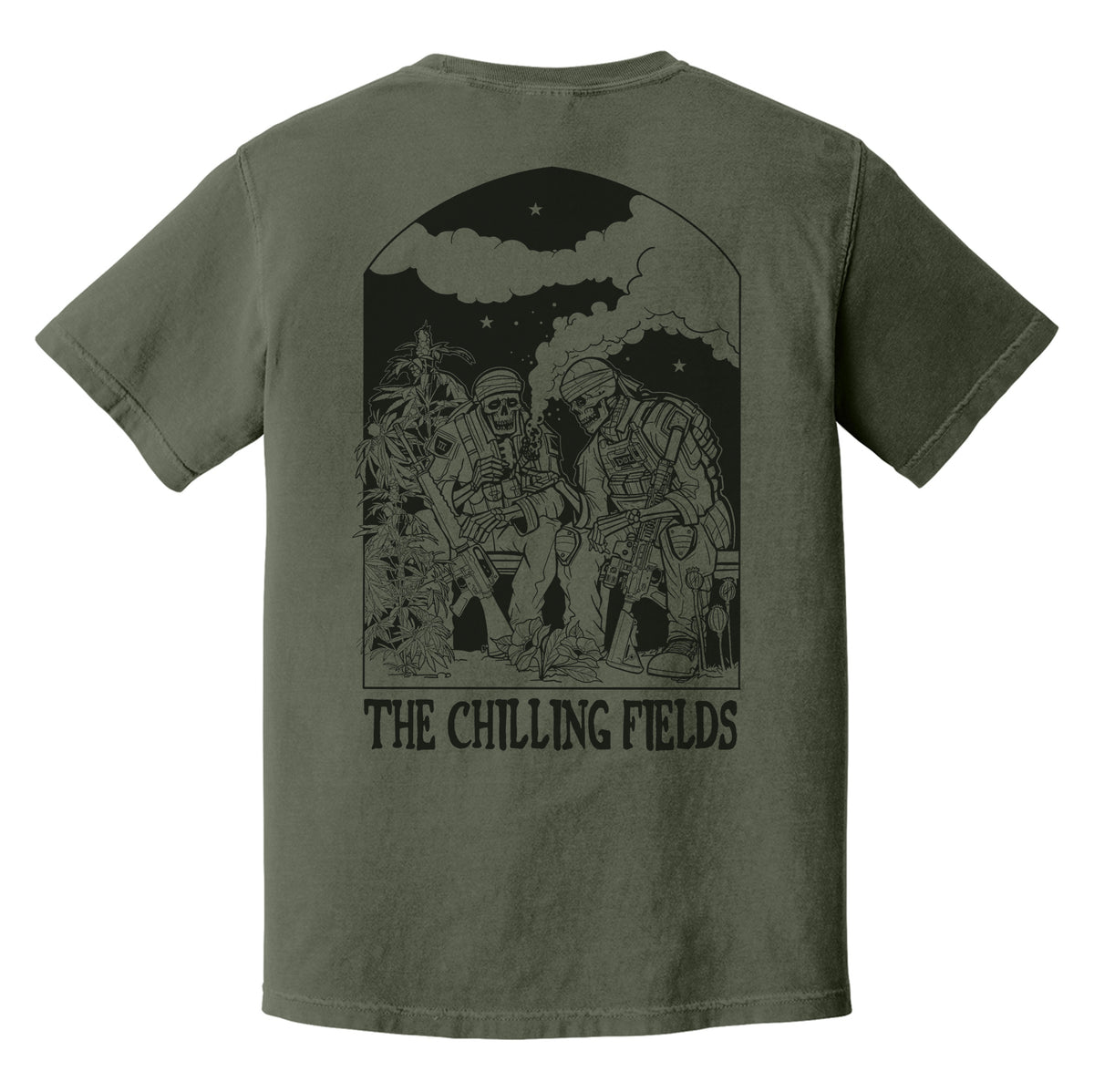 Chilling Fields Heavyweight Tee