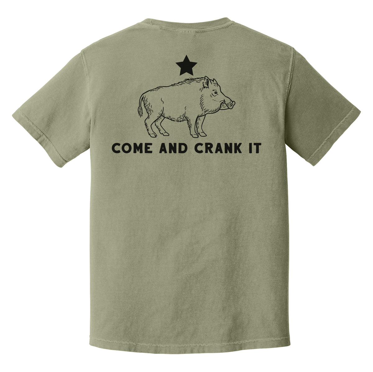 Come and Crank It Heavyweight Tee