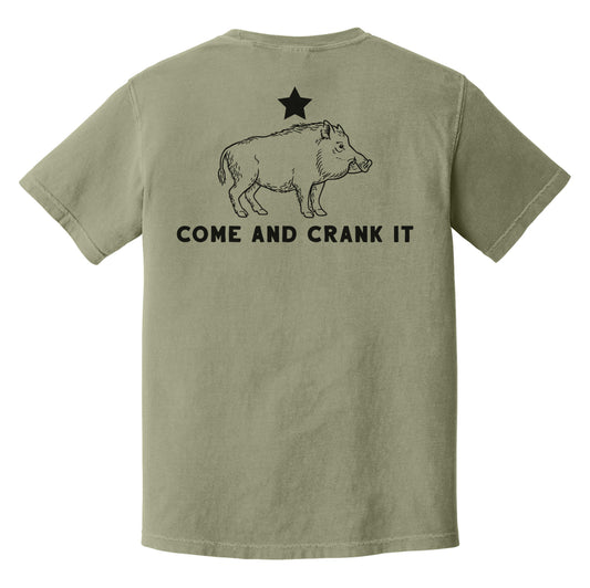 Come and Crank It Heavyweight Tee