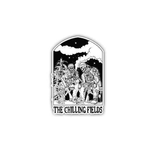 Chilling Fields Sticker