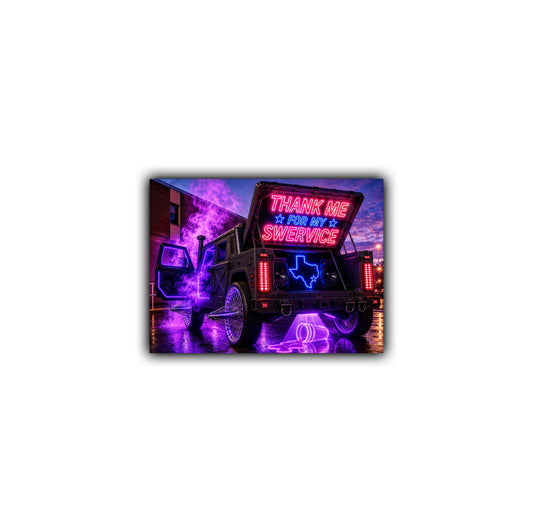 Swervice Sticker