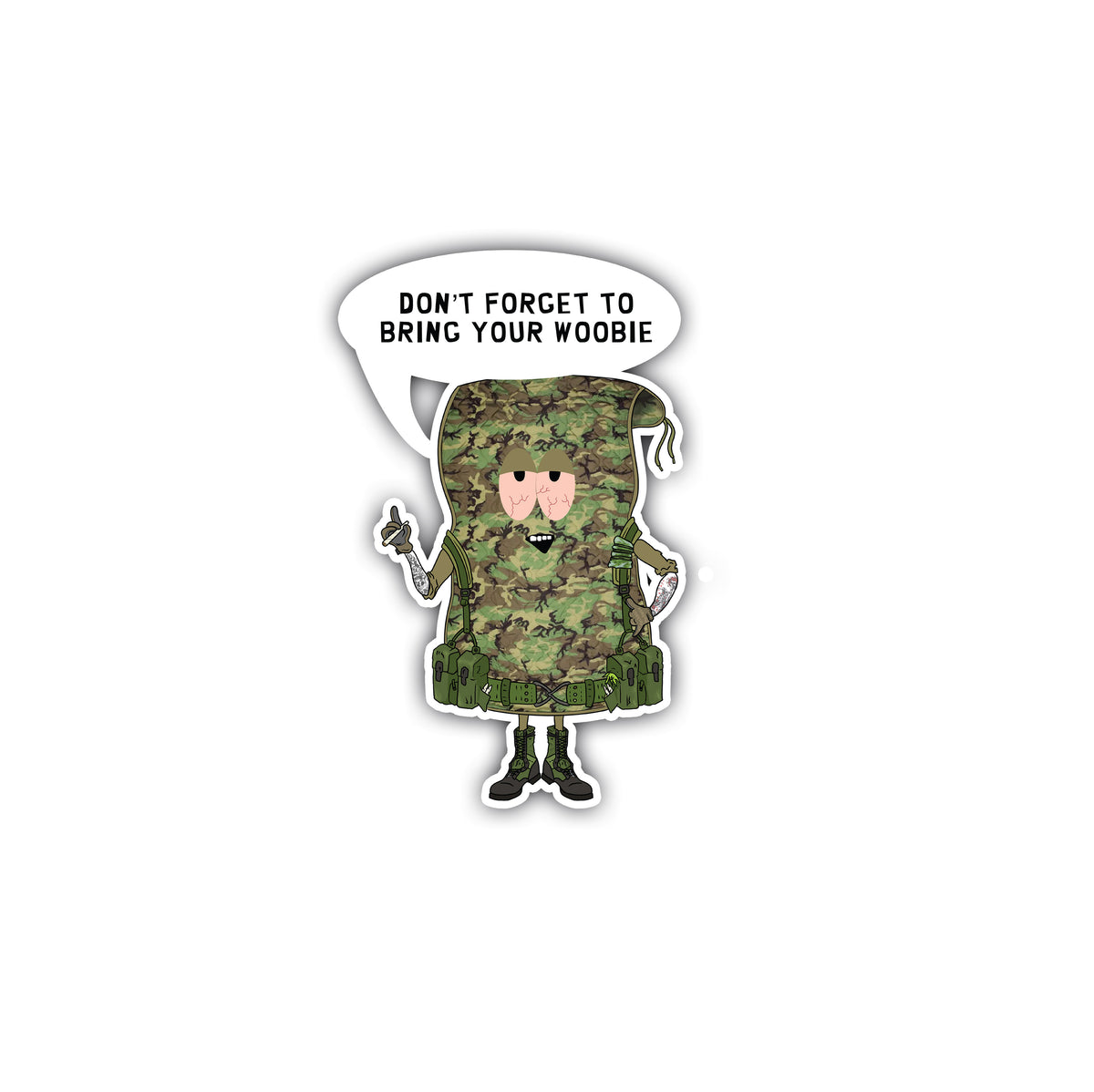 Bring Your Woobie Sticker